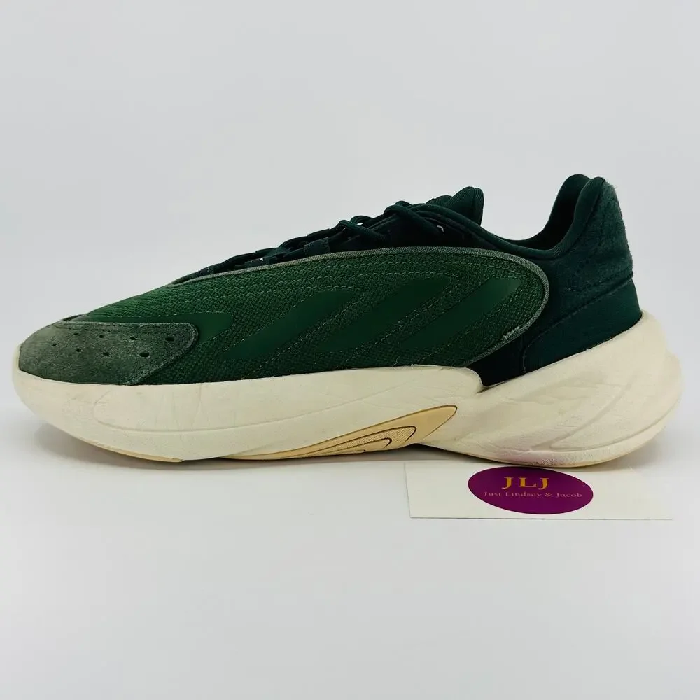 Adidas Youth Ozelia 'Shadow Green Orange' Athletic Sneakers HP3255 Size 7